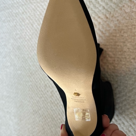 🔥Stuart Weitzman -  2022 ULTRASTUART 100 THIGH HIGH BOOT🔥 (as seen on Kim K.) - Picture 4 of 5